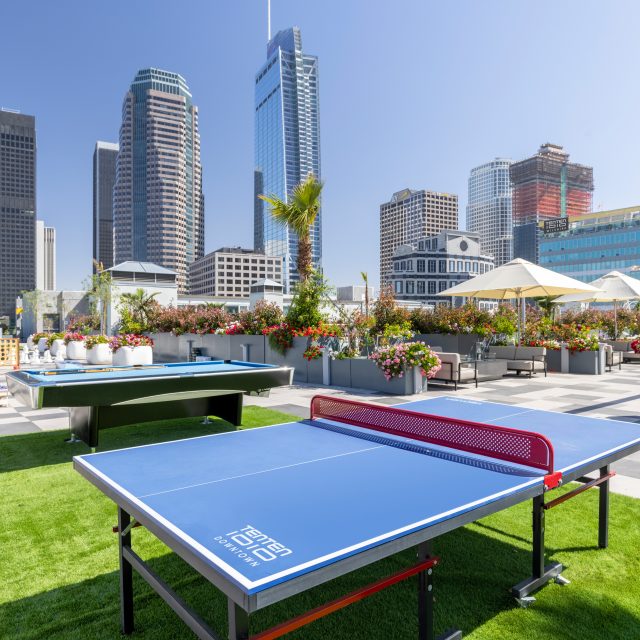 rooftop recreation area